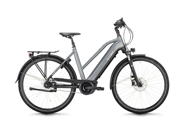 Victoria Electric Trekking Bike Tresalo 11 (# 1) Ebike Vict. Tresalo 11 28 53 Escaliers 7sp. gris