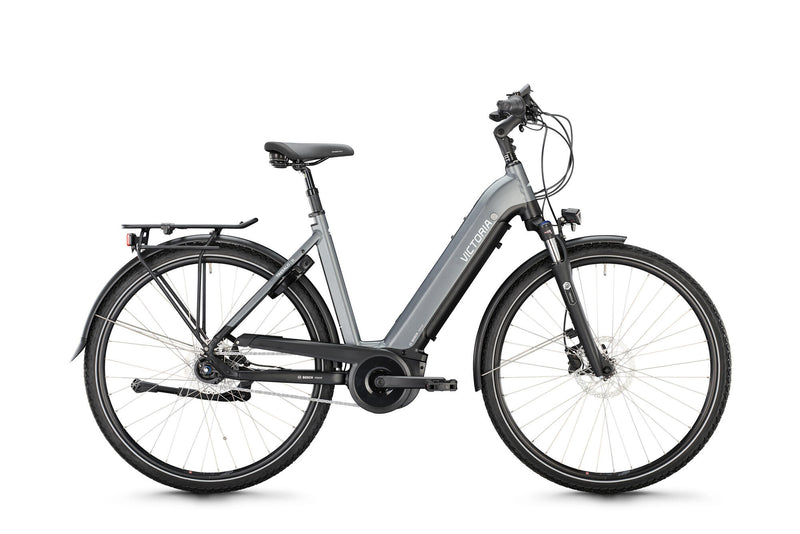 Victoria Electric Trekking Bike Tresalo 11 (# 1) Ebike Vict. Tresalo 11 28 46 7sp wave gris