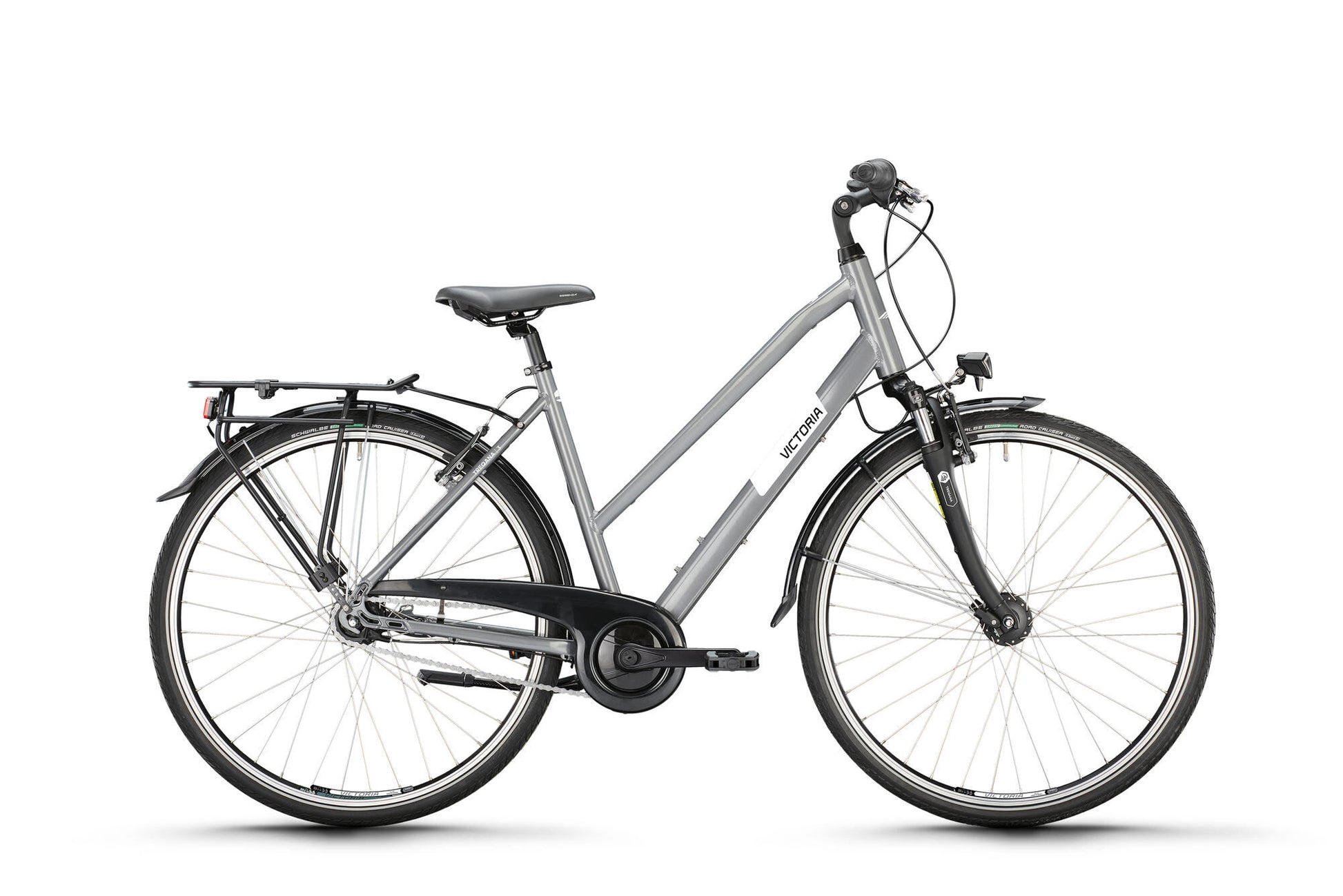 Vélo de trekking Victoria treqana 3 mod. 24 vélos vict.treqana 3 28 46 escaliers. 7sp roue libre gris