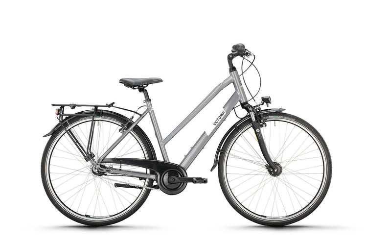 Vélo de trekking Victoria treqana 3 mod. 24 vélos vict.treqana 3 28 51 escaliers. 7sp roue libre gris