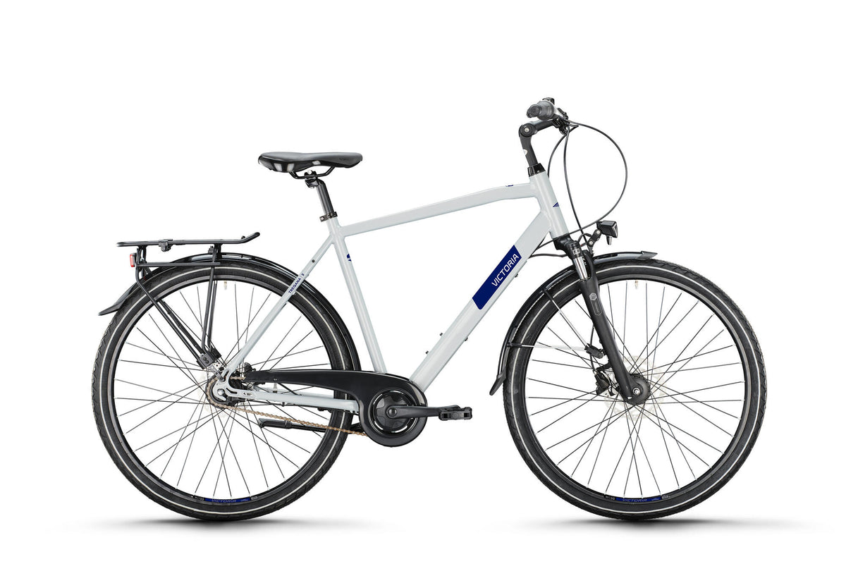 Vélo de randonnée Victoria treqana 5 mod. 24 vélos treqana 5 28 61 gents 8sp fhub gris clair