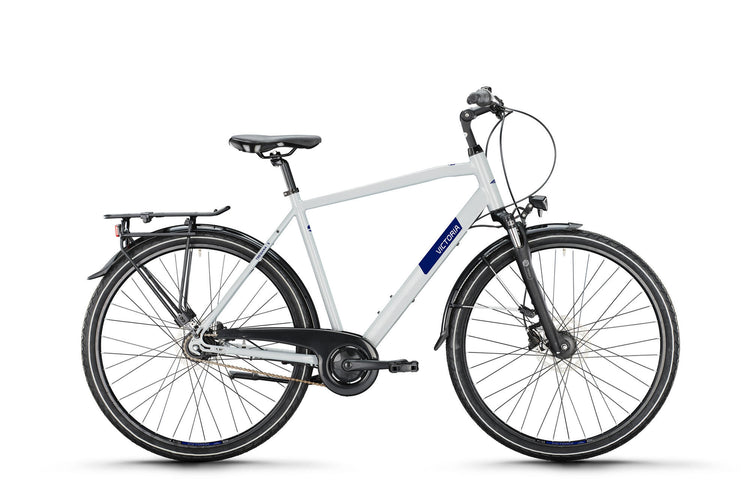 Vélo de randonnée Victoria treqana 5 mod. 24 vélos treqana 5 28 61 gents 8sp fhub gris clair