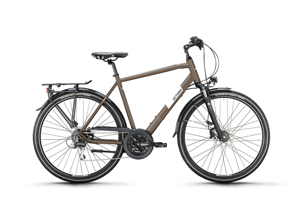 Vélo de randonnée Victoria treqana 4 mod. 24 vélo vict.treqana 4 28 61 diam.24sp gris terre