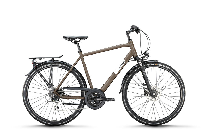 Vélo de randonnée Victoria treqana 4 mod. 24 vélo vict.treqana 4 28 61 diam.24sp gris terre