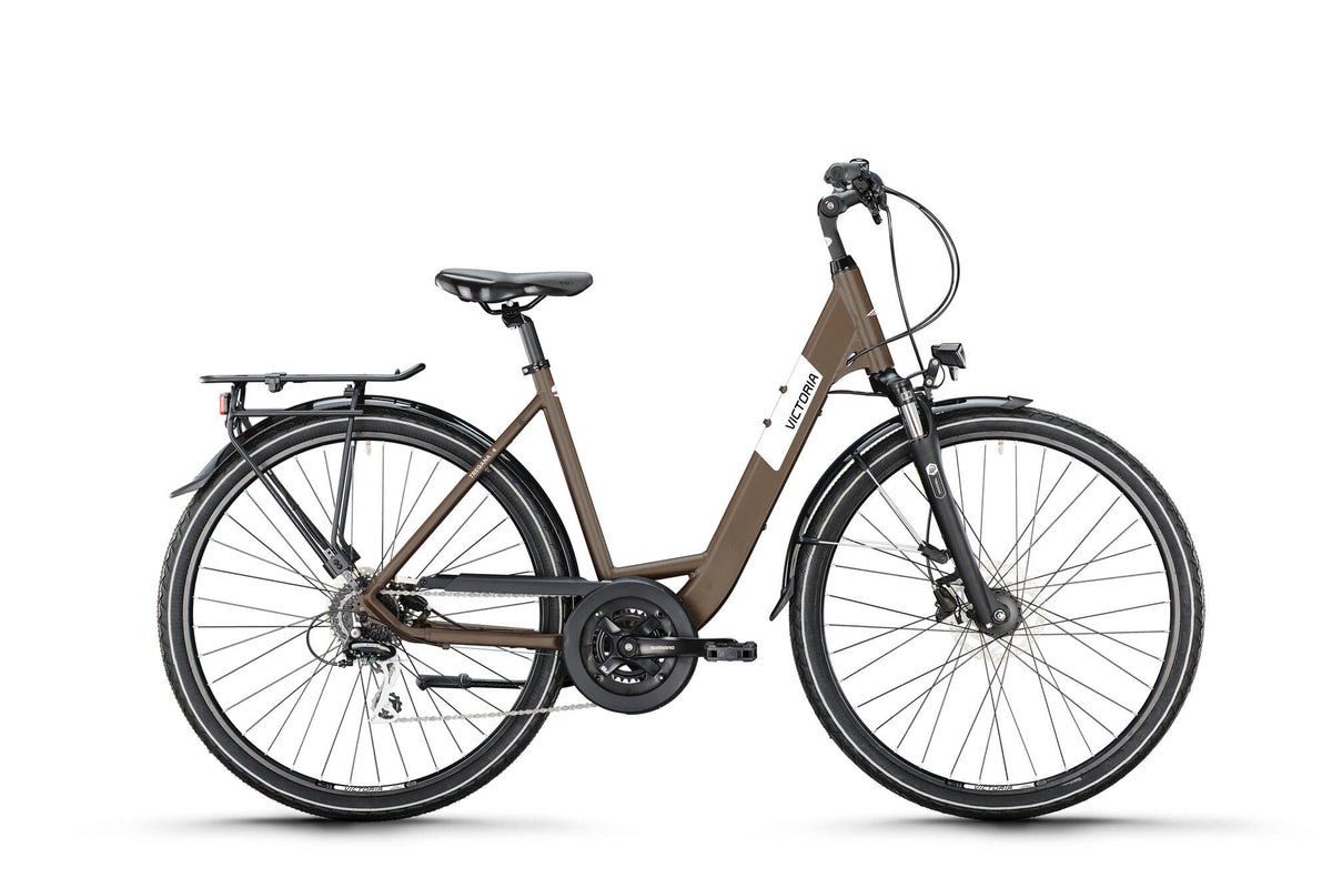 Victoria Trekking Bike Treqana 4 Mod. 24 vélo Vict.Treqana 4 28 51 Wave 24sp Earth Grey