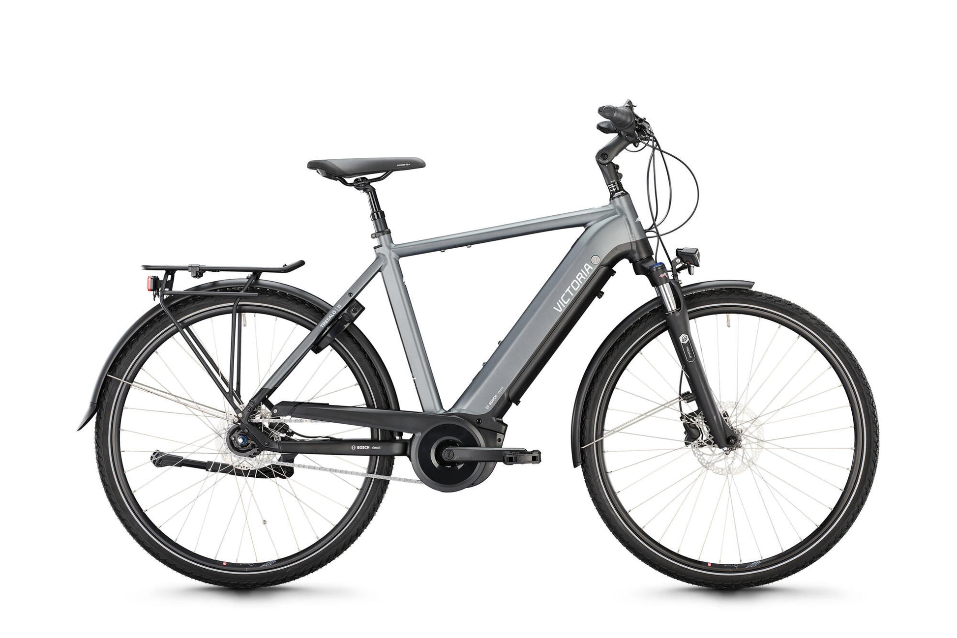 Victoria Electric Trekking Bike Tresalo 11 (# 1) Ebike Vict. Tresalo 11 28 60 7sp fh gris