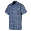 Storvik chemise à carreaux manches courtes design à carreaux 44 xxxxl