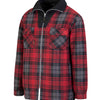 Storvik products gilet polaire bûcheron Stanley thermo rouge noir 3XL