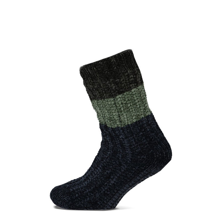 Homesocks basset chenille color block assortiment 30 paires
