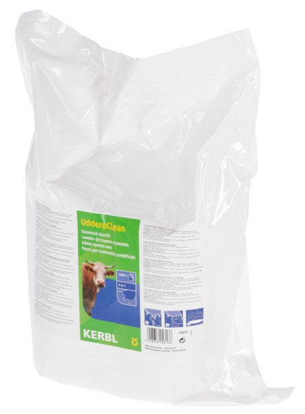 Lingettes pour pis humides 1000 pièces dans un seau