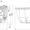 Abreuvoir flotteur bol flotteur en plastique s30 12 plastique 5l