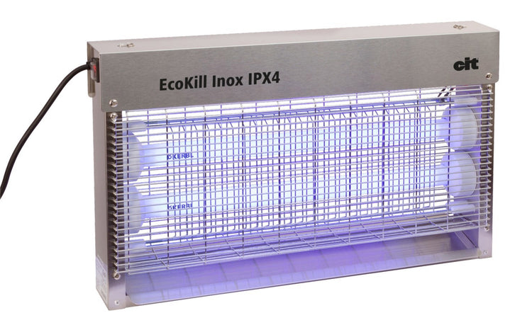 Boîte à mouche électrique Ecokill inox ipx4 2 x 15w