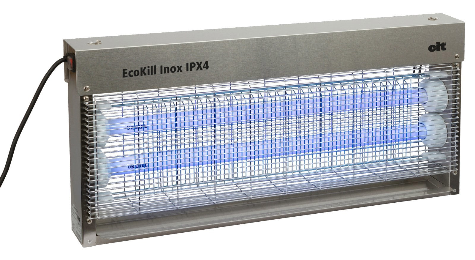 Boîte à mouche électrique Ecokill inox ipx4 2 x 20w