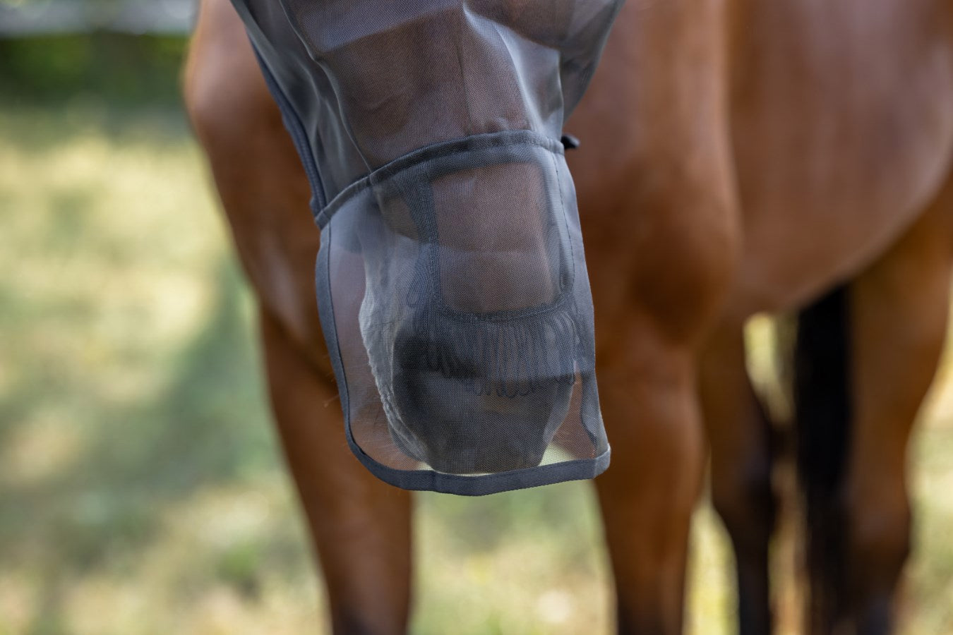 Masque anti-mouches avec protection des oreilles et du nez cob
