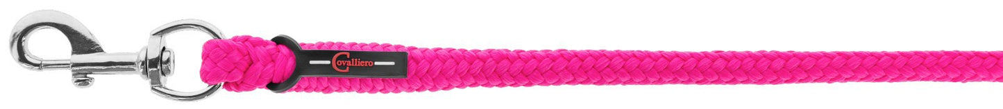 Ligne de plomb avec mousqueton hippopotame rose