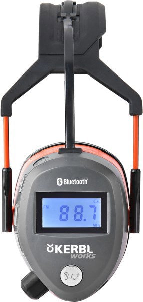 Le casque antibruit Kerbl fonctionne avec la radio et le Bluetooth