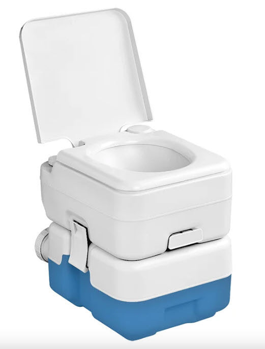 Liquide WC 2 litres réservoir à déchets additif bleu
