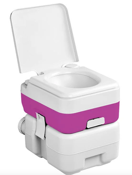 Liquide WC 2 litres d'eau de chasse additif rose