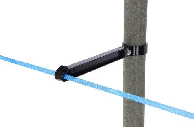 Isolateur d'écartement Ako pour poteau rond diamètre 48mm 10 pcs