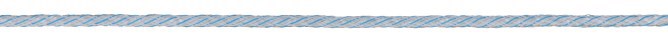 Cordon d'escrime Ako Platinumline 6mm 200m blanc bleu