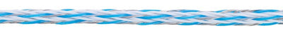 Fil électrique Ako Platinumline Litz blanc bleu 1000m