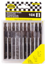 Jeu de lames de scie sauteuse, 10 pièces, tige profi t - afbeelding 2