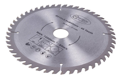 Lame de scie circulaire 210mm 48tds