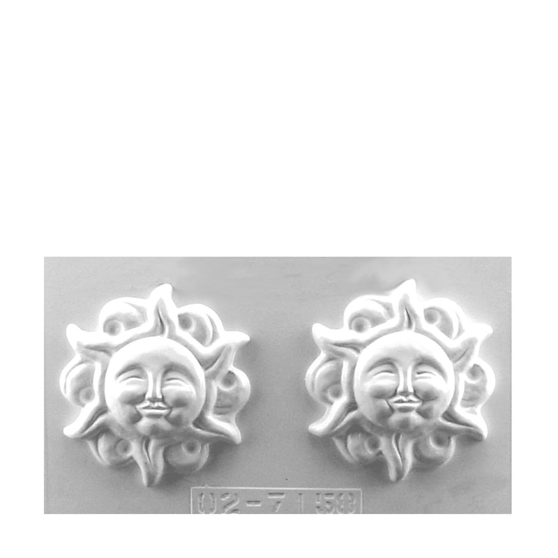 Vaessen creative • moule en plâtre 2 soleils