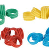 Anneaux de poulet 16mm rouge 20 pièces