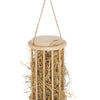 Kerbl râtelier à foin 3 en 1 support suspendu à rouleau debout 25 x %c3%b815 cm
