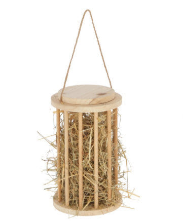 Kerbl râtelier à foin 3 en 1 support suspendu à rouleau debout 25 x %c3%b815 cm