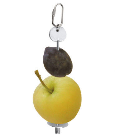 Porte-fruits Kerbl en métal 20 cm pour rongeurs