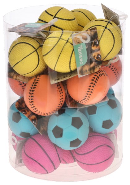 Boule néon 6 cm assortie | 24 pièces