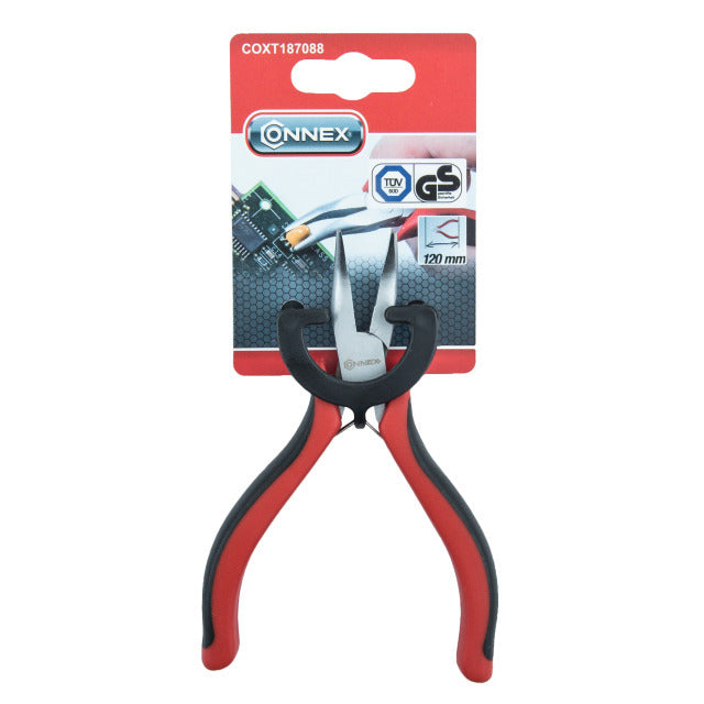Pince à bec effilé Connex mors courbés 120mm