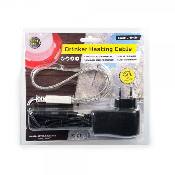 Câble chauffant pour abreuvoir 12vdc5watt