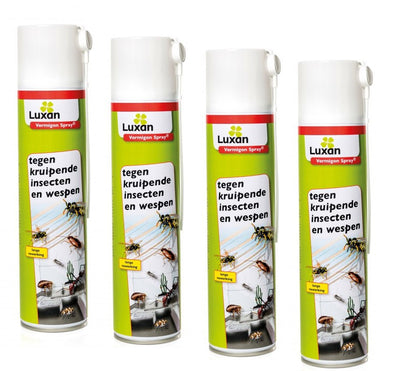Spray vermigon Luxan contre la vermine rampante et les guêpes