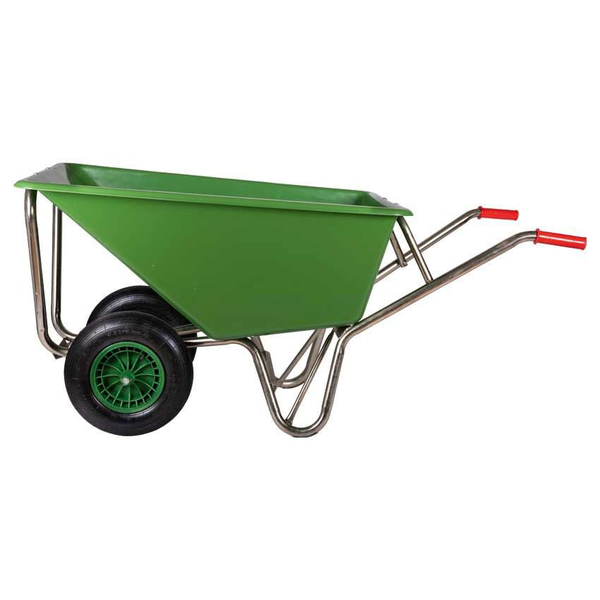 MM products brouette 160 litres base poly-enduite ged 2 roue 1