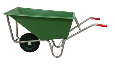 MM products brouette 160 litres base poly-enduite ged 1 roue 1