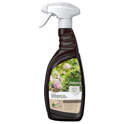 Pokon traitement bio pour roses résistantes et saines spray 750ml