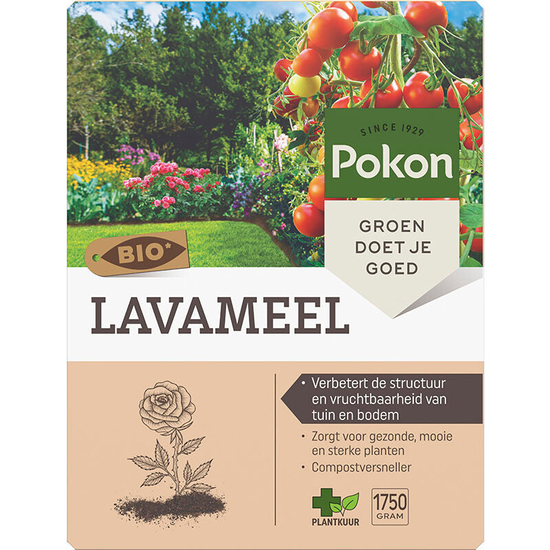 Farine de lave bio Pokon 175kg