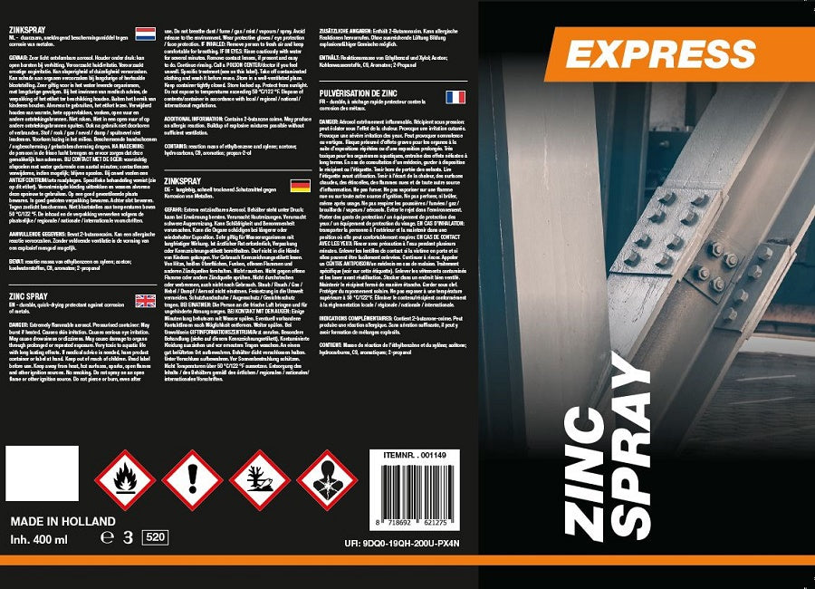 Spray zinc 400ml
