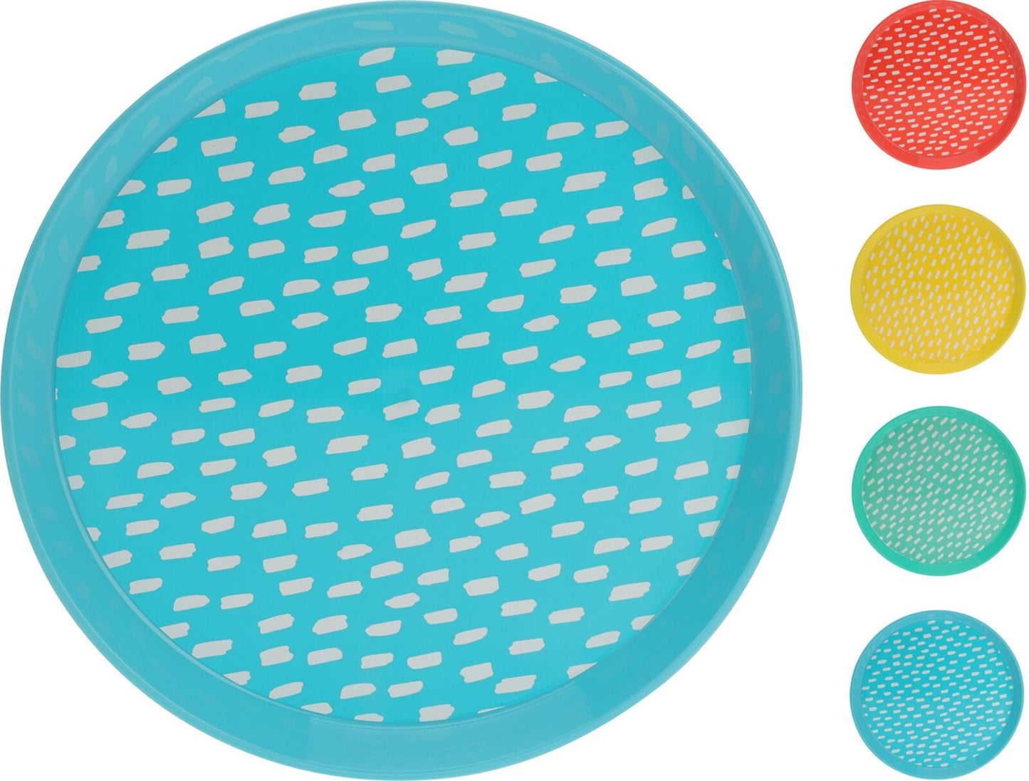 Excellent set d'assiettes ménagères 4 pièces ø21cm en plastique