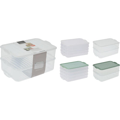 Excellente boîte de rangement pour articles ménagers, ensemble de 2