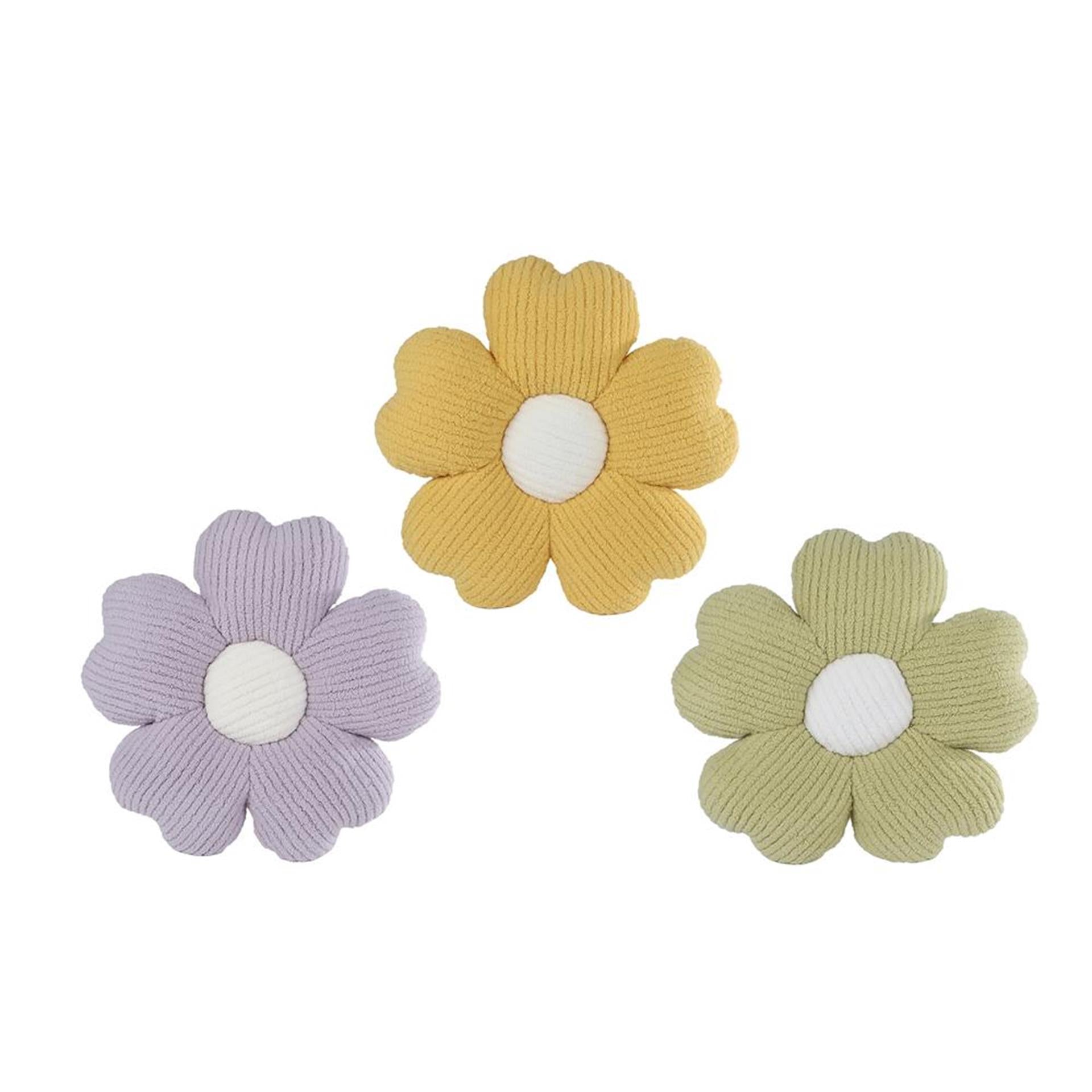 Coussin marguerite 40x40x10cm