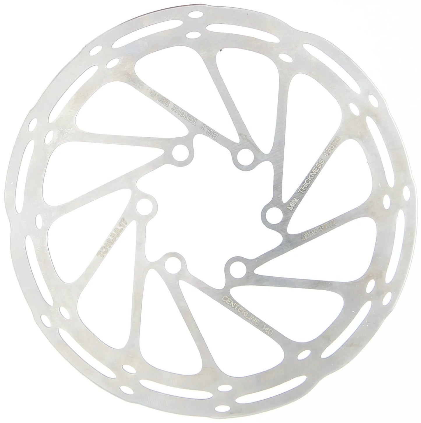 Sram rotor ceterline Stain.Steel, arrondi, 140 mm