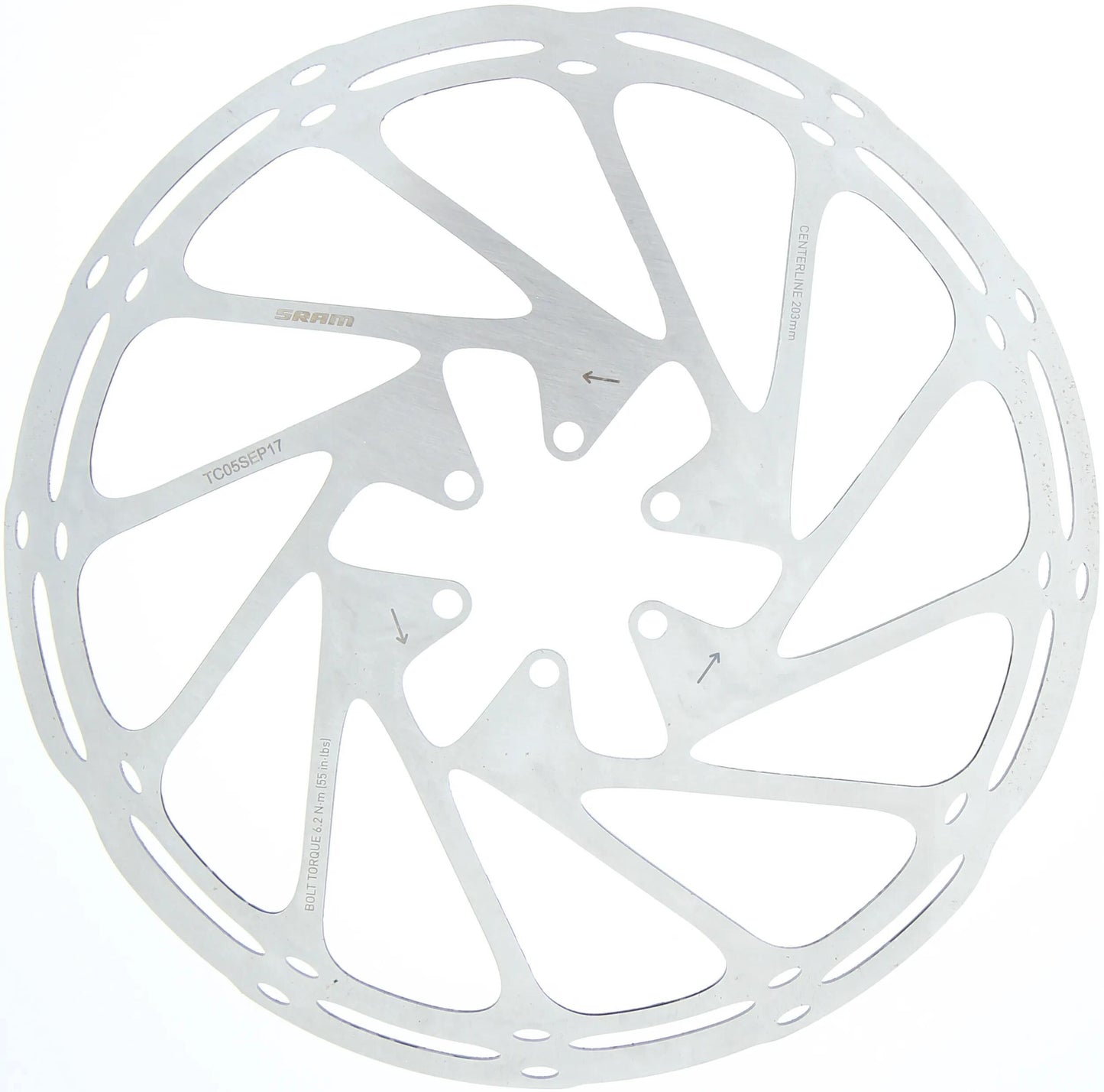 SRAM Rotor Centerline 203 mm 6 trous SST