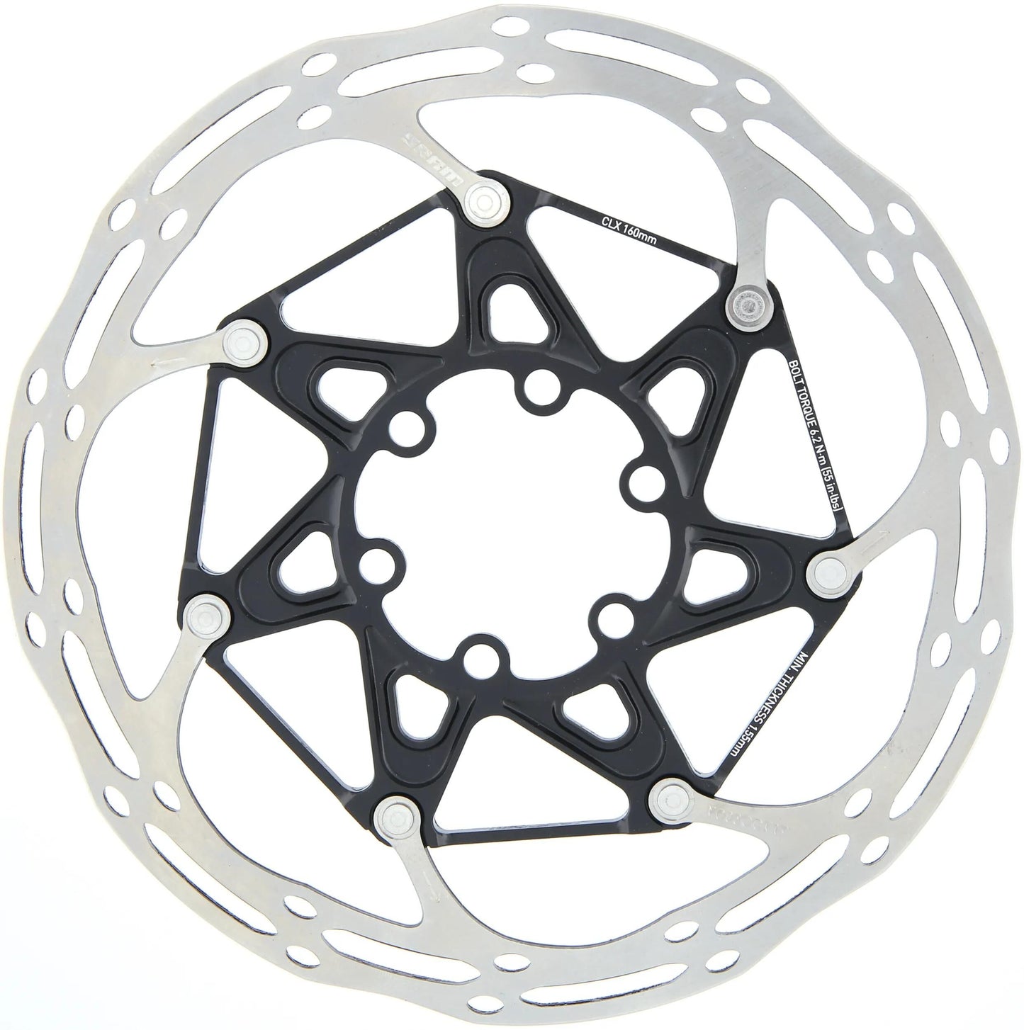 Sram Rotor Centerline X 6H.Stain.Steel, Alu Spider