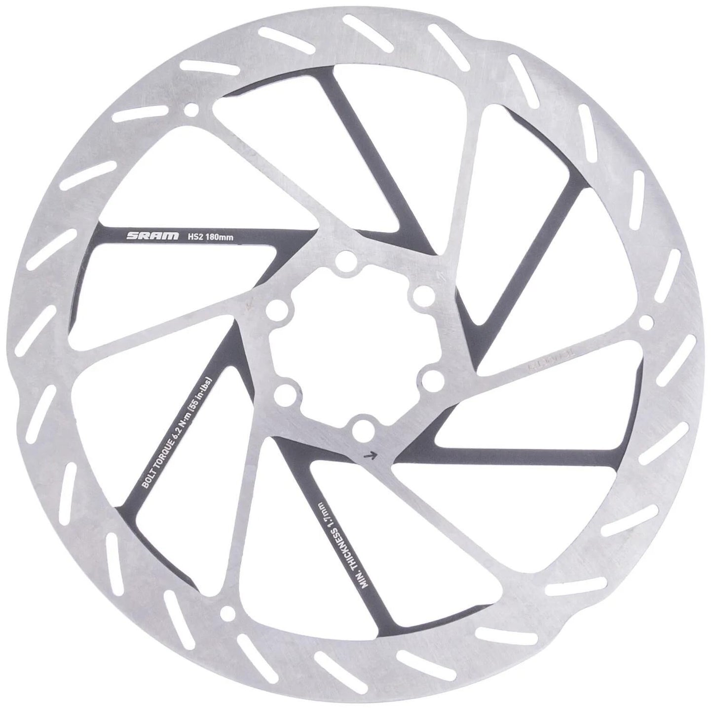SRAM Disc frein HS2 6H 180 mm
