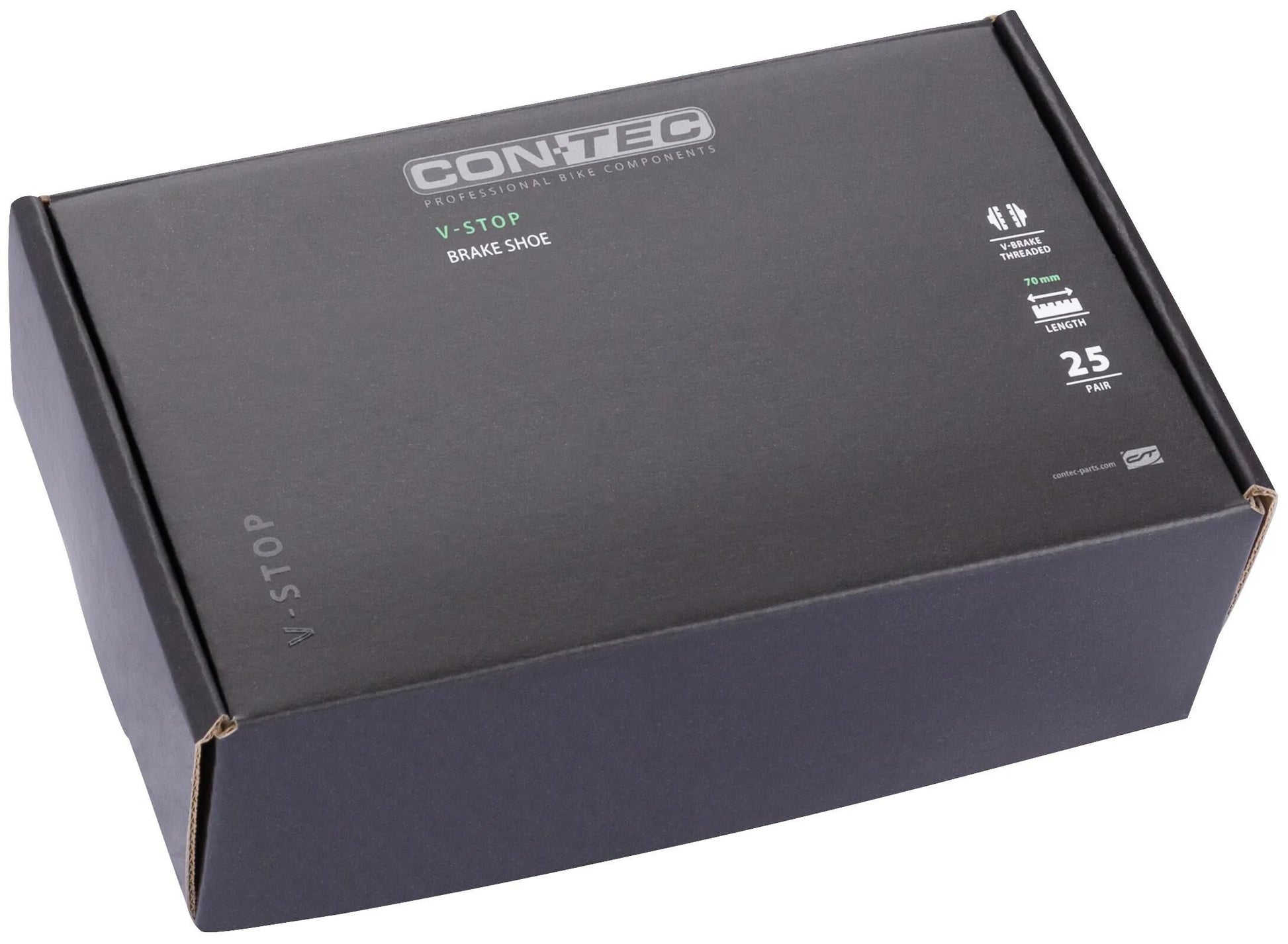 Contec mâchoire de frein v-stop ct mâchoire de frein v-stop moyen comp vis boîte25pa