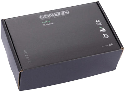 Contec mâchoire de frein v-stop ct mâchoire de frein v-stop moyen comp vis boîte25pa